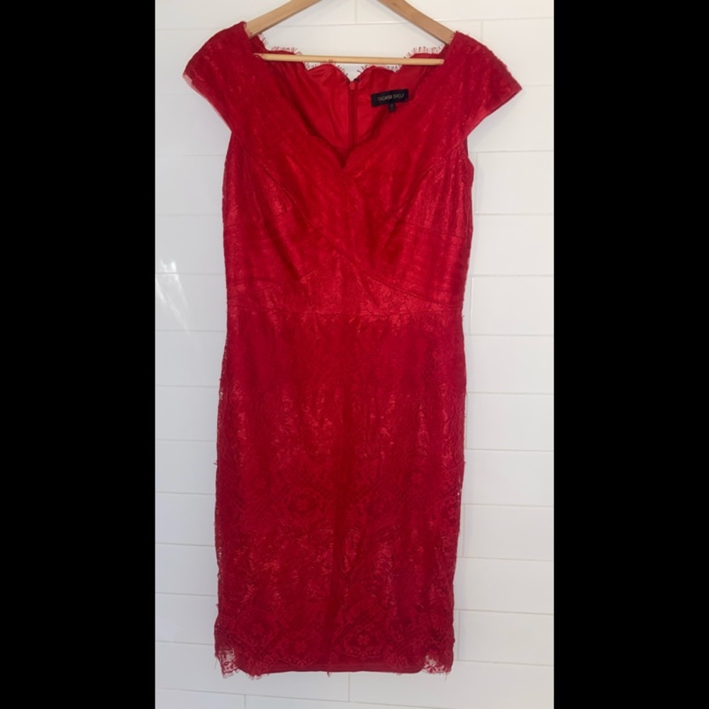 Tadashi Shoji Cherry Dress